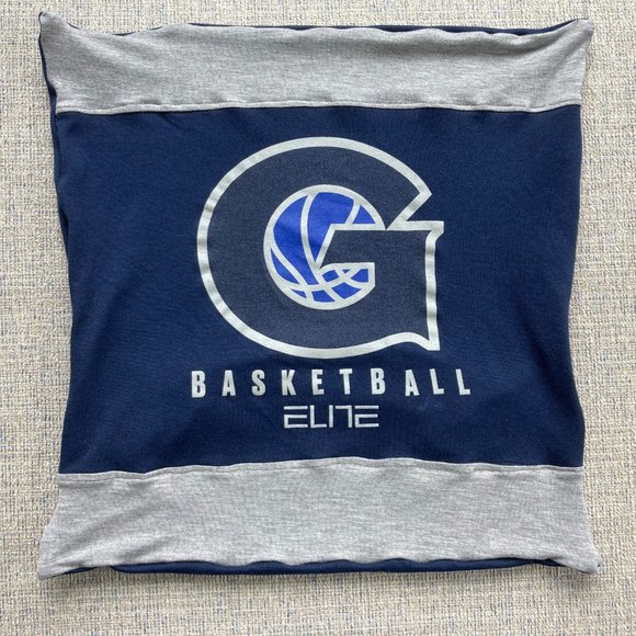 Georgetown University GU Hoyas Basketball t-shirt 16 x 16 throw pillow cover - Picture 4 of 11